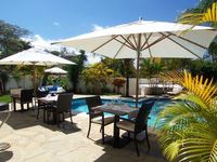 Terrace of the Hotel CASA VEINTIUNO - Sosua - Dominican Republic